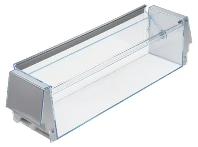 Produktbild von vhbw Türfach kompatibel mit Bosch KGE36AI32, KGE36AI30, KDE33AL40, KDE33AI40, KDE29AL40, KCE40AW40, KCE40AR40 Kühlschrank - Abstellfach mit Klappe