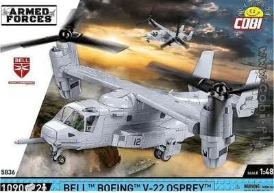 Produktbild von COBI Bell-Boeing V-22 Osprey, Bausteine, 9 Jahr(e), 1090 Stück(e)