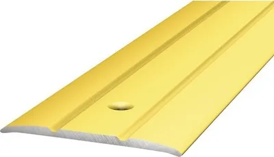Produktbild von Prinz Übergangsprofil Alu gold gelocht 38 x 2700 mm