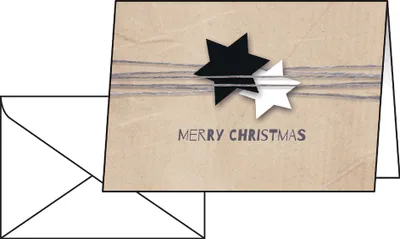 Zdjęcie produktu dla sigel DS079 Kartka świąteczna sigel „Christmas Wrapping”, format A6, 250 g/m²