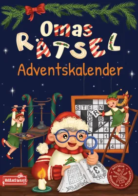 Produktbild von Omas Rätsel Adventskalender 2025