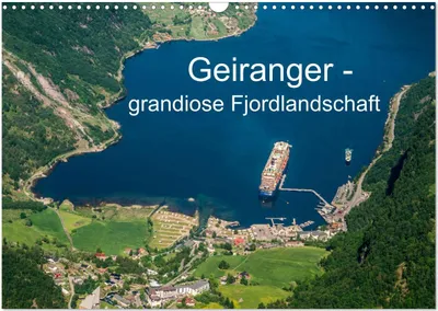Produktbild von Geiranger - grandiose Fjordlandschaft (Wandkalender 2025 DIN A3 quer), CALVENDO Monatskalender