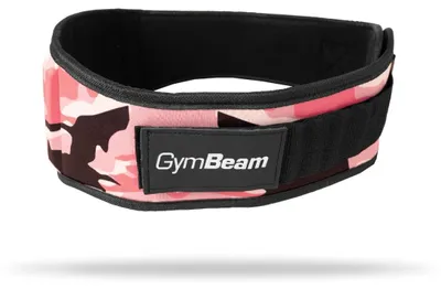 Produktbild von GymBeam - Fitnessgürtel für Frauen in Pink Camo XS