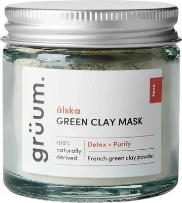 Immagine prodotto di Gruum Alska Maschera viso all'argilla verde 50ml