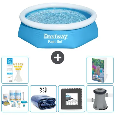 Immagine prodotto di Bestway Fast Set Rotondo - 244x61 cm - 7 pezzi  S59