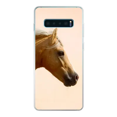 Produktbild von MuchoWow® Handyhülle Schutzhülle Hülle für Samsung Galaxy S10 Plus Pferd - Licht - Luft Silikon Softcase Handy Hülle - Schutzhülle