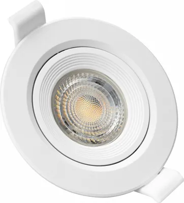 Obrázok produktu pre Spectrum LED, vstavané bodové svietidlo, fialové, max. 6W, otočné, priemer 90 mm, okrúhle, biele, IP20