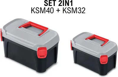Produktbild von PROSPERPLAST Box of Aufbewahrung smart 23l., Abmessungen (mm) 38 x 23,4 x 22,5 cm, Farbe grau brand