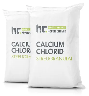 Produktbild von 2x 25 kg Calciumchlorid Streugranulat & Entfeuchtergranulat