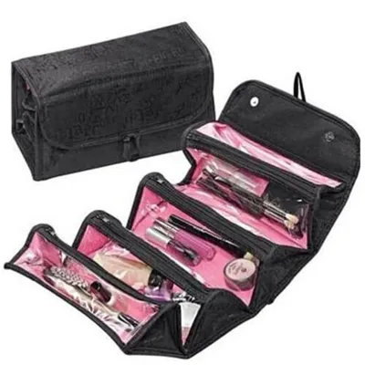 Produktbild von Roll kozmetické organizátor Make-Up Bag skladacie závesné toaletné tašky oddelenie cestovná súprava šperky tašky