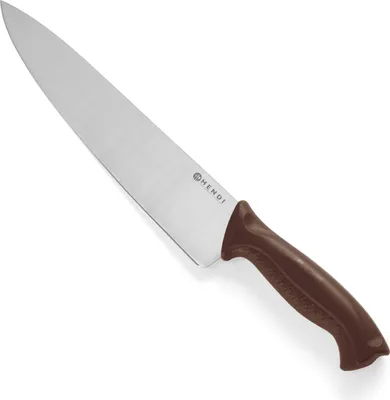 Produktbild von HENDI Kochmesser 240 mm Kunststoffgriff braun