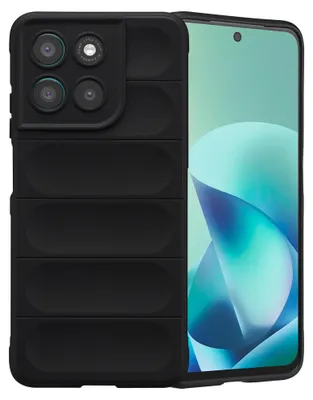 Productafbeelding van imoshion EasyGrip Backcover voor de Motorola Moto G57 Power - Zwart
