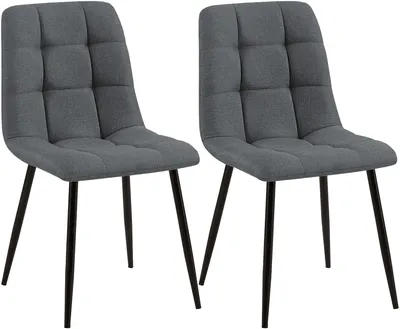 Image de lot de 2 chaises de salle à manger Tilde, Image générée par une IA