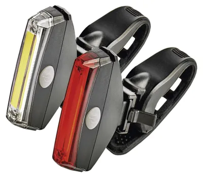 LED přední + zadní svítilna na kolo P3922 na 2x CR2032, 22 lm