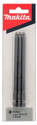 Produktbild von Makita Bit PH2x127 6 mm 3 St. - P-53425
