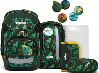Produktbild von ergobag pack 6-tlg. Schulrucksack-Set TriBäratops