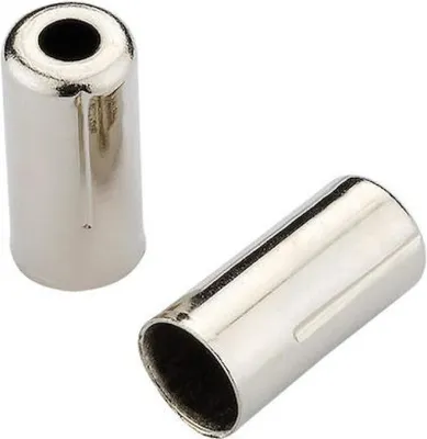 Produktbild von Jagwire Endkappen offen für Bremszugaußenhülle Ø 5 mm Silber - minimale Reibu...
