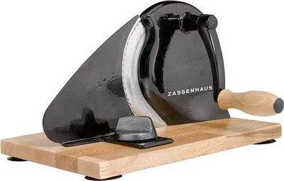 Produktbild von Famanu Brotschneidemaschine Handbetrieb Klassisch - Schwarz