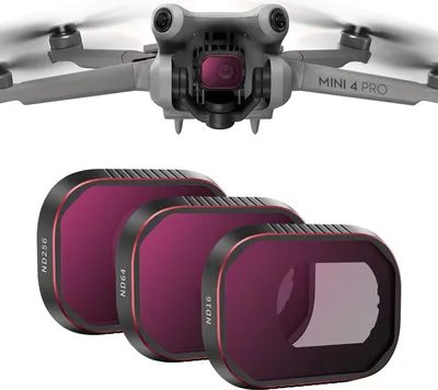 Obrázek produktu pro Pro DJI Mini 4 Pro Sada filtrů pro objektivy kamer ND16 / 64 / 256 Příslušenství pro drony DJI Mini 4 Pro