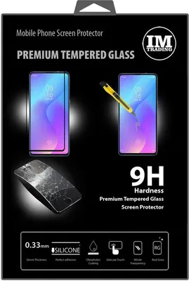 Produktbild von 5D Schutz Glas kompatibel mit Xiaomi Mi 9T Curved Panzer Folie Vollständig Klebend und Abdeckung