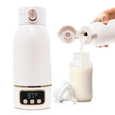 Produktbild von Flaschenwärmer Baby Unterwegs, Tragbarer Flaschenwärmer Baby, Ultraschnelles Aufladen, Perfekt Für Die Nacht, Pasteurisierungsfunktion
