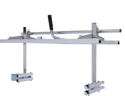 Image de Scie à chaîne mobile - Chainsaw Mill - Pour longueur de guide-chaîne 35–91 cm - Épaisseur de coupe 1,2–30 cm - Largeur max. 80 cm - Cadre en aluminium - Argent