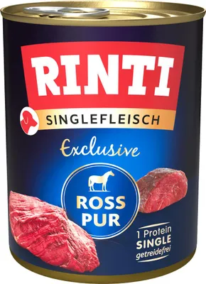 Image de Rinti 800 g x 6, Singlecarne Exclusive Ross Pur Dose