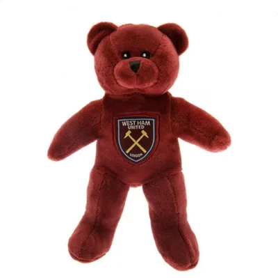 Produktbild von West Ham United FC Mini Plüschbär TA3411 (20cm) (Rot)