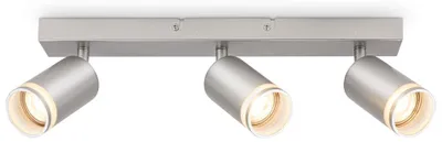 Immagine prodotto di Faretto da soffitto Lampada da soffitto Lampada da camera da letto orientabile a 3 luci GU10