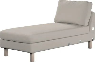 Produktbild von Dekoria Bezug für Karlstad Recamiere Zustellsofa, kurz, hellbeige, Bezug für Karlstad Recamiere Zustellsofa