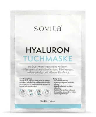 Image de Sovita Advanced Hyaluron Masque en tissu 27 g