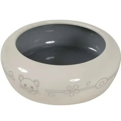 Immagine prodotto di Ciotola per roditori in Vetroceramica 250ml beige Zolux
