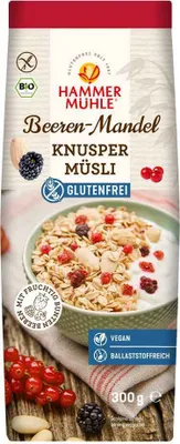 Produktbild von Hammermühle Beeren-Mandel Knuspermüsli  300g