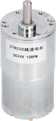 Produktbild von 37B530 Gleichstrom-Getriebemotor, elektrischer Drehzahlreduzierungs-Exzenterwellen-Getriebemotor für Büroautomation