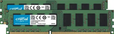 Produktbild von Crucial 16GB Kit 2x8GB DDR3L 1866MHz PC3L-14900 Desktop RAM CT2K102464BD186D