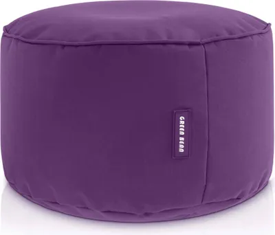 Produktbild von Green Bean® Sitzsack-Hocker "Stay" 45x25cm mit EPS-Perlen Füllung - Fußhocker Sitz-Pouf für Sitzsäcke - Fußablage Sitzkissen Sitzhocker Lila