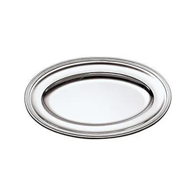 Immagine prodotto di Sambonet S0338 Contour, piatto ovale 47x30, argentato