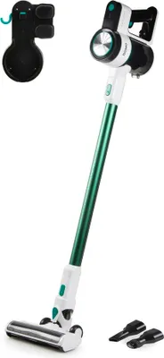 Obrázek produktu pro Domo DO241SV, Tyčový vysavač, Bezsáčkové, Černá, Zelená, Bílá, 0,55 l, Suchý, HEPA