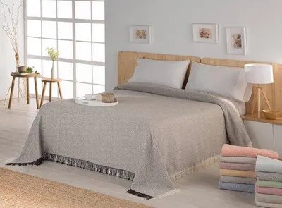 Produktbild von Moderne, multifunktionale Decke und Plaids für Bett und Sofa – Grün (230 x 260 cm)