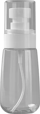 Immagine prodotto di Flacone spray da viaggio, 60 ml, nebulizzazione fine, vuoto, impermeabile, per viso, capelli, tonico