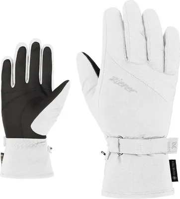 Produktbild von Ziener Alpine Damen Ski Handschuhe KLAIRE GTX weiß - 6