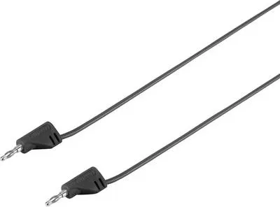 Produktbild von VOLTCRAFT Hochflexible Messleitung [Lamellenstecker 2 mm