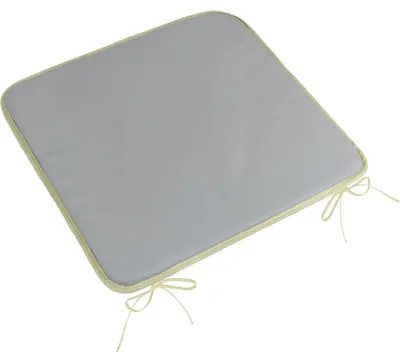 Produktbild von Sitzkissen Adele einfarbig - 40x40 cm - Grau