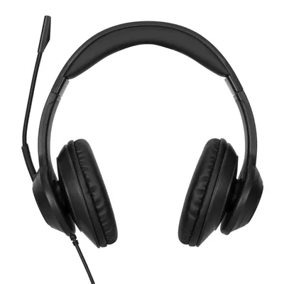 Immagine prodotto di Targus AEH102GL cuffia e auricolare Cablato A Padiglione Musica e Chiamate USB tipo A Nero