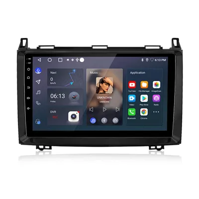 Zdjęcie produktu dla Android Radio samochodowe 9" 64GB Mercedes W245 / W639 CarPlay Android Auto GPS Bluetooth