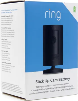 Produktbild von Amazon Ring Stick Up Cam Battery Black