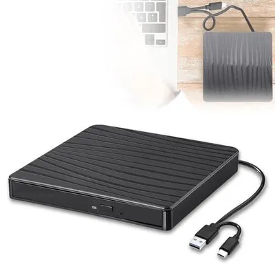 Zdjęcie produktu dla Napęd dvd USB 3.0 type c zewnętrzny przenośny do laptopa komputera
