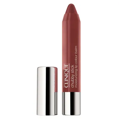 Obrázok produktu pre Clinique Chubby Stick, Balzam na pery, Červená, Ženy, Univerzálna pleť, Bambucké maslo, Hydratačné, Výživný, Vyhladenie, Zmäkčovadlo