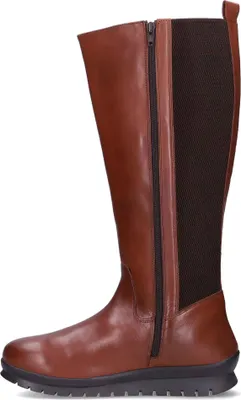 Produktbild von JJ Footwear Alfreton Stiefel in Übergrößen Braun 1703004-053Cognac in Weite XXXL