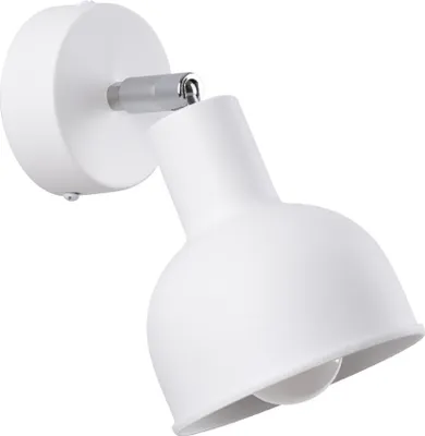 Obrázok produktu pre Elegantná nástenná lampa Kinkiet Opal 1 E27 LED, biela